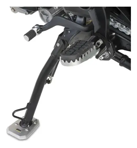 [es9221] Ampliador De Muleta En Aluminio Y Acero Inox Cfmoto 650 Mt (21-22)