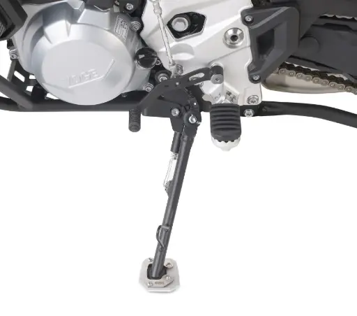 [ES9260] Ampliador De Muleta Pie Moto En Aluminio Y Acero Inox Voge Valico 900 Dsx)