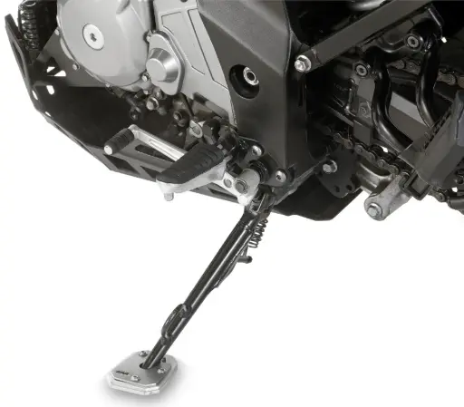[es3101] Ampliador De Muleta En Aluminio Y Acero Inoxidable Dl 650 V-Strom (11 > 18)