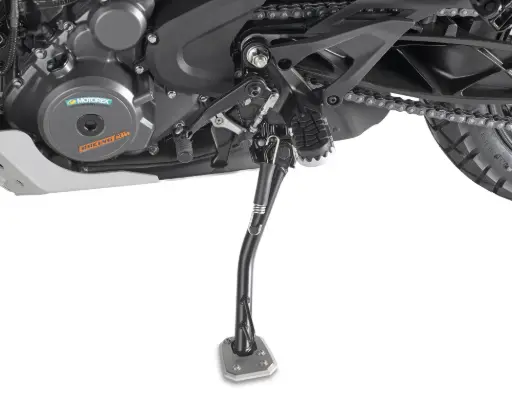 [es7711] Ampliador De Muleta En Aluminio Y Acero Inoxidable Ktm 390 Adventure (20)