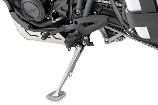 [es6401] Ampliador De Muleta En Aluminio Y Acero Inoxidable Triumph Tiger 800 / 800 Xc / 800 Xr (11-17)