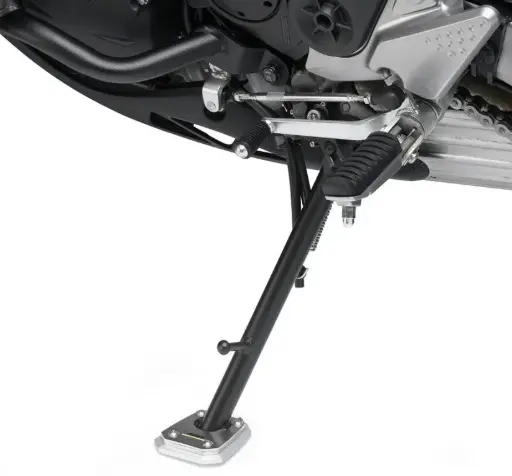[es4103] Ampliador De Muleta En Aluminio Y Acero Inoxidable Versys 650 (10-18)