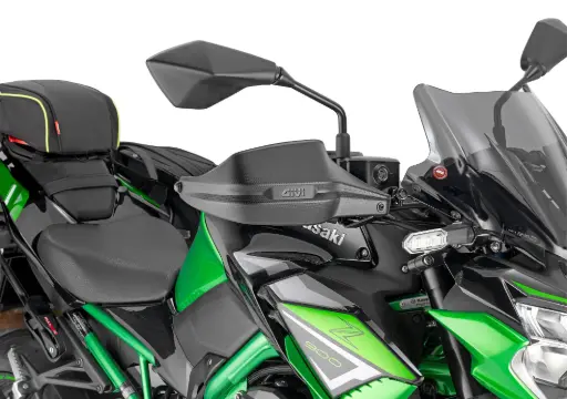 [hp4103b] Cubremano Negro Kawasaki Versys 650 / 1000 (10-22) - Bmw G 310 R (17-22)