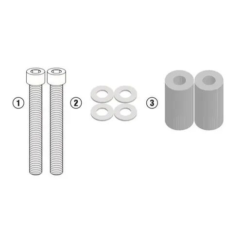 [sld2140kit] Kit Especifico Para Montar Slider Sld01 - Yamaha Mt-07 (18-19)